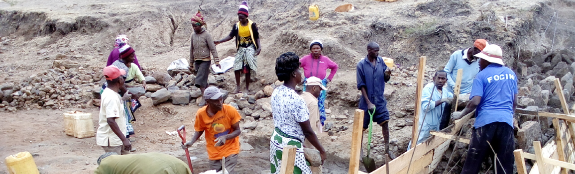 4. De bouw van Ngomano dam - Ivutini (sept. 2022)
